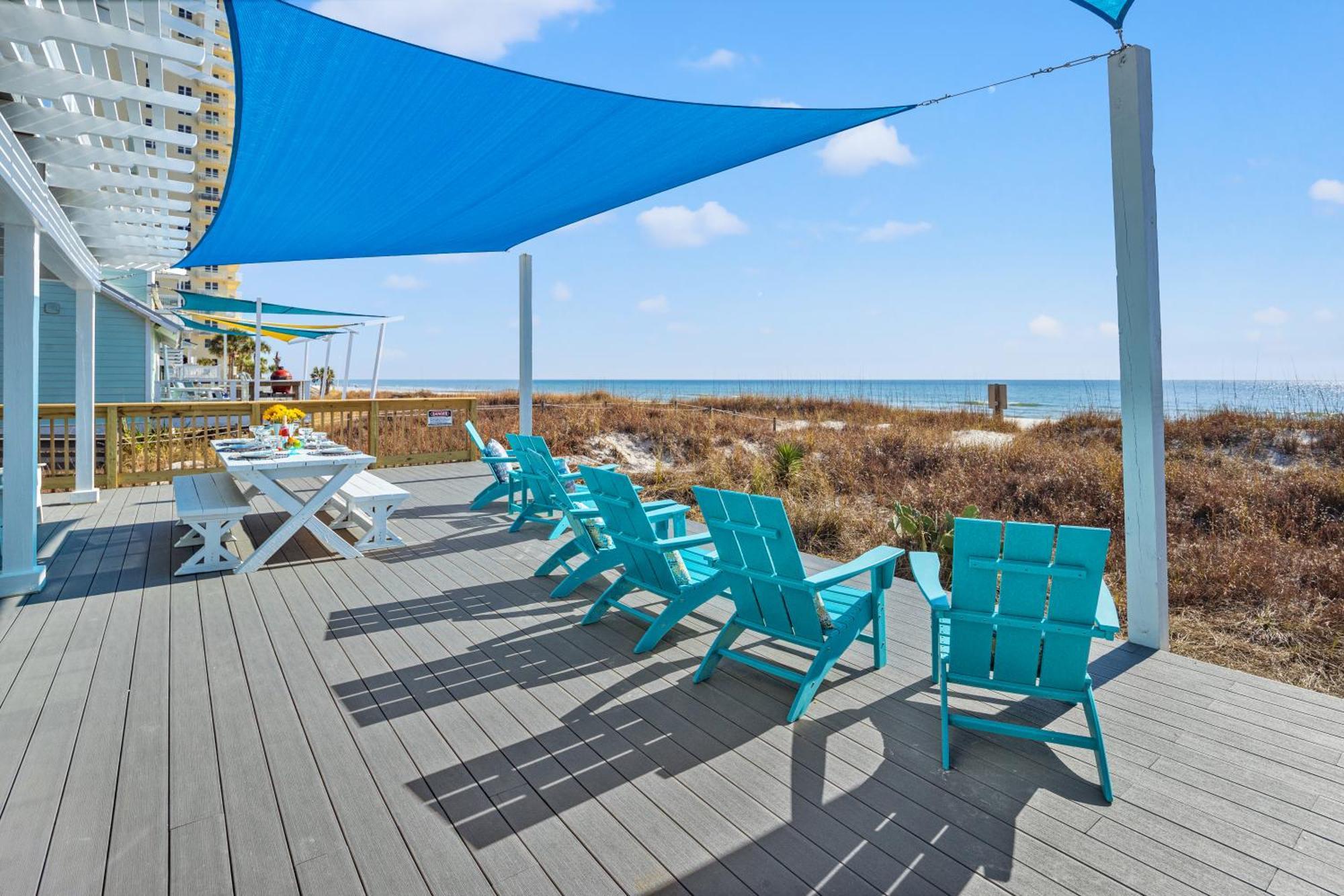 Luxury Gulf Front Property! Directly On The Beach! Sleeps 15! 파나마 시티 외부 사진