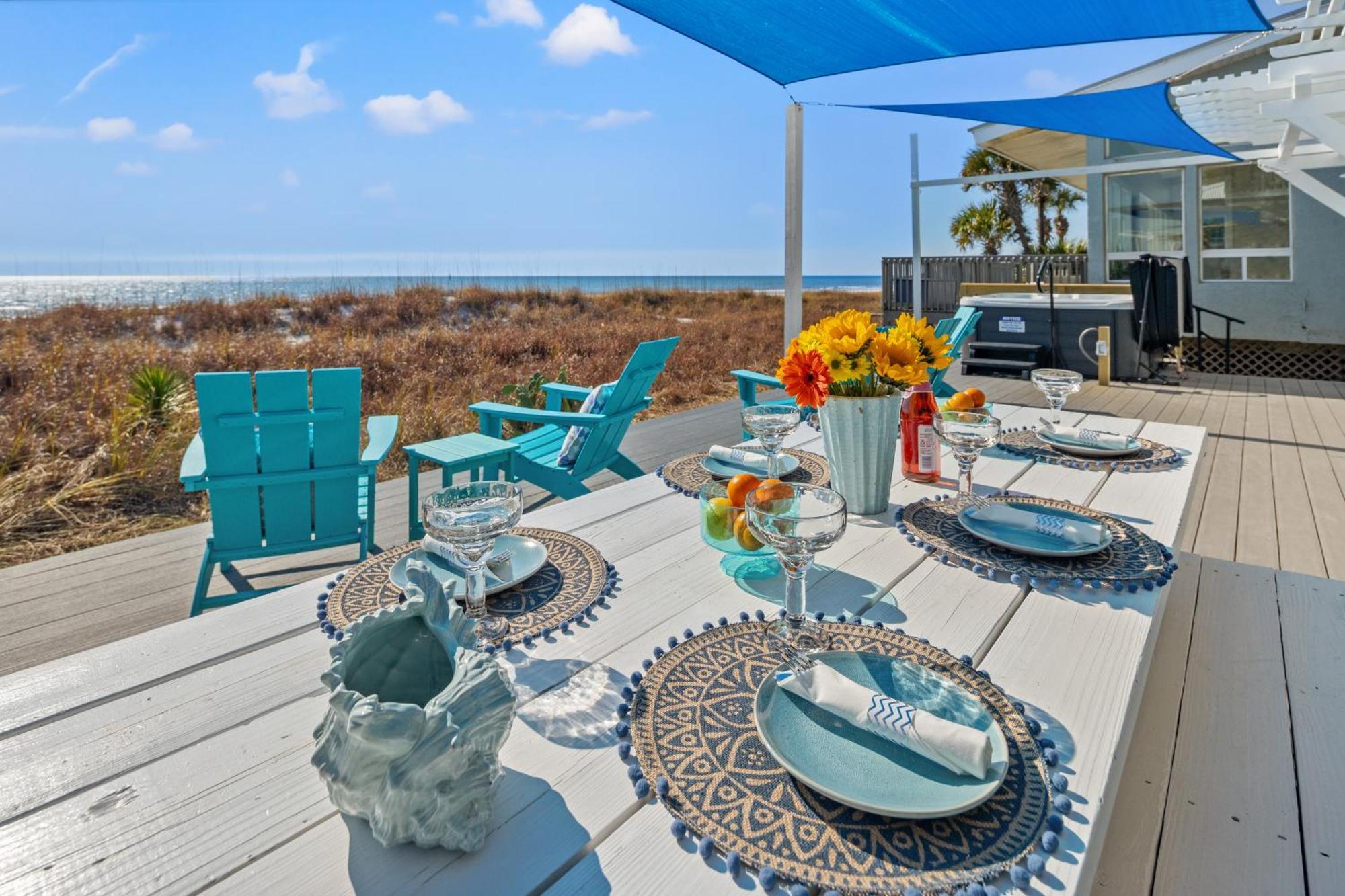 Luxury Gulf Front Property! Directly On The Beach! Sleeps 15! 파나마 시티 외부 사진