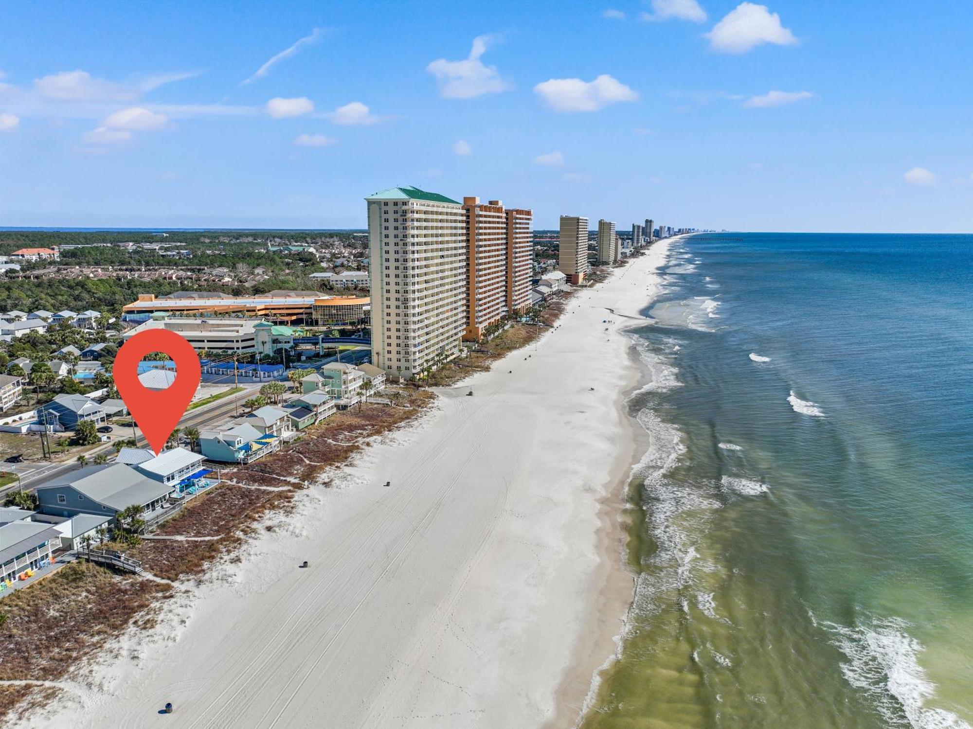 Luxury Gulf Front Property! Directly On The Beach! Sleeps 15! 파나마 시티 외부 사진